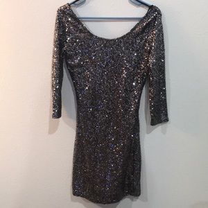 Forever 21 sequin holiday dress
